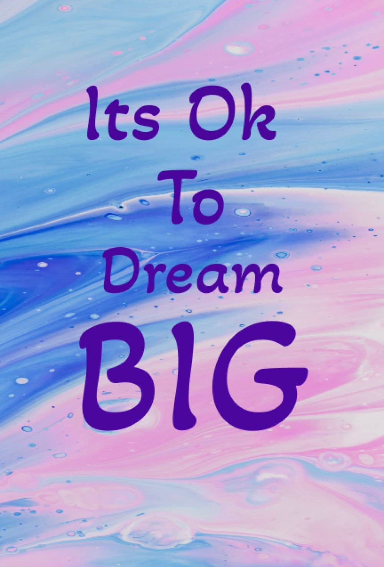 Dream Big Goal Setting Journal