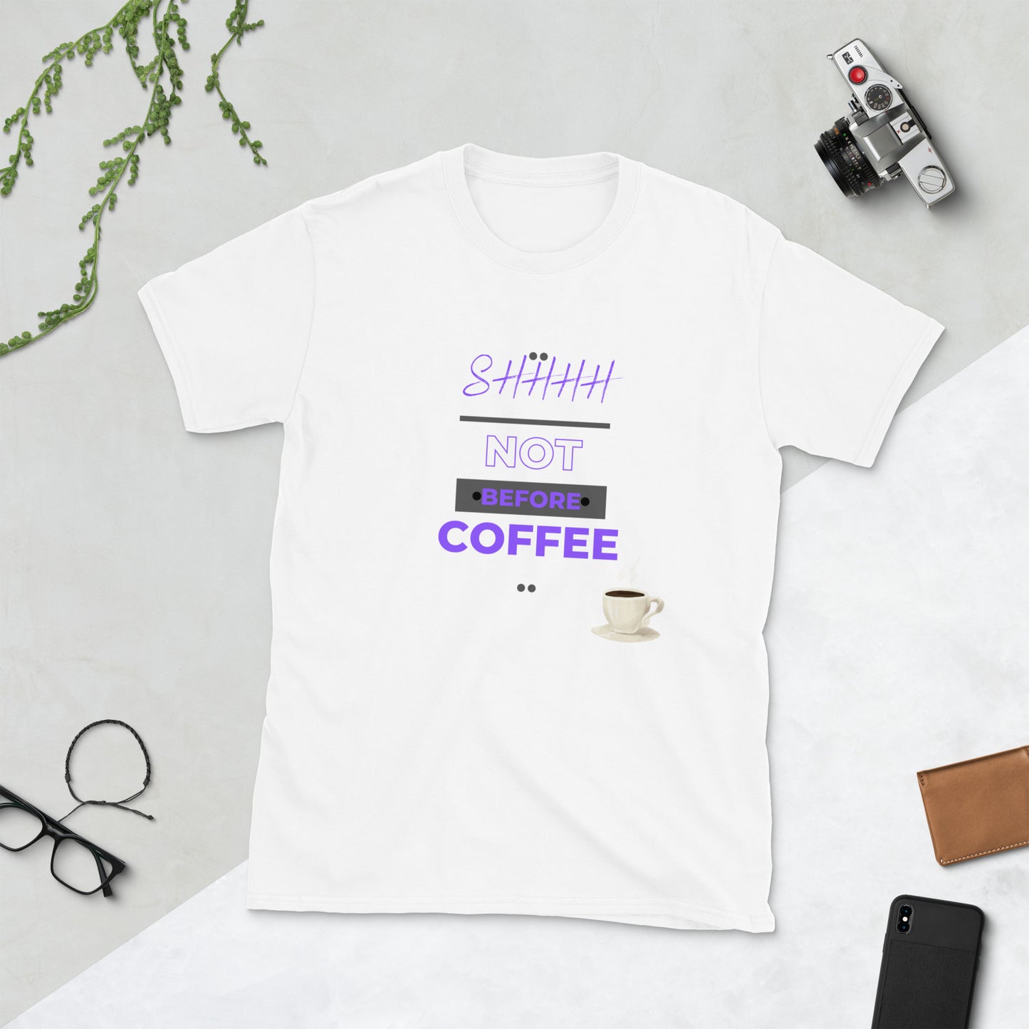 Short-Sleeve Unisex Coffee T-Shirt